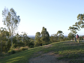 Sunset at Mt. Gravatt Lookout